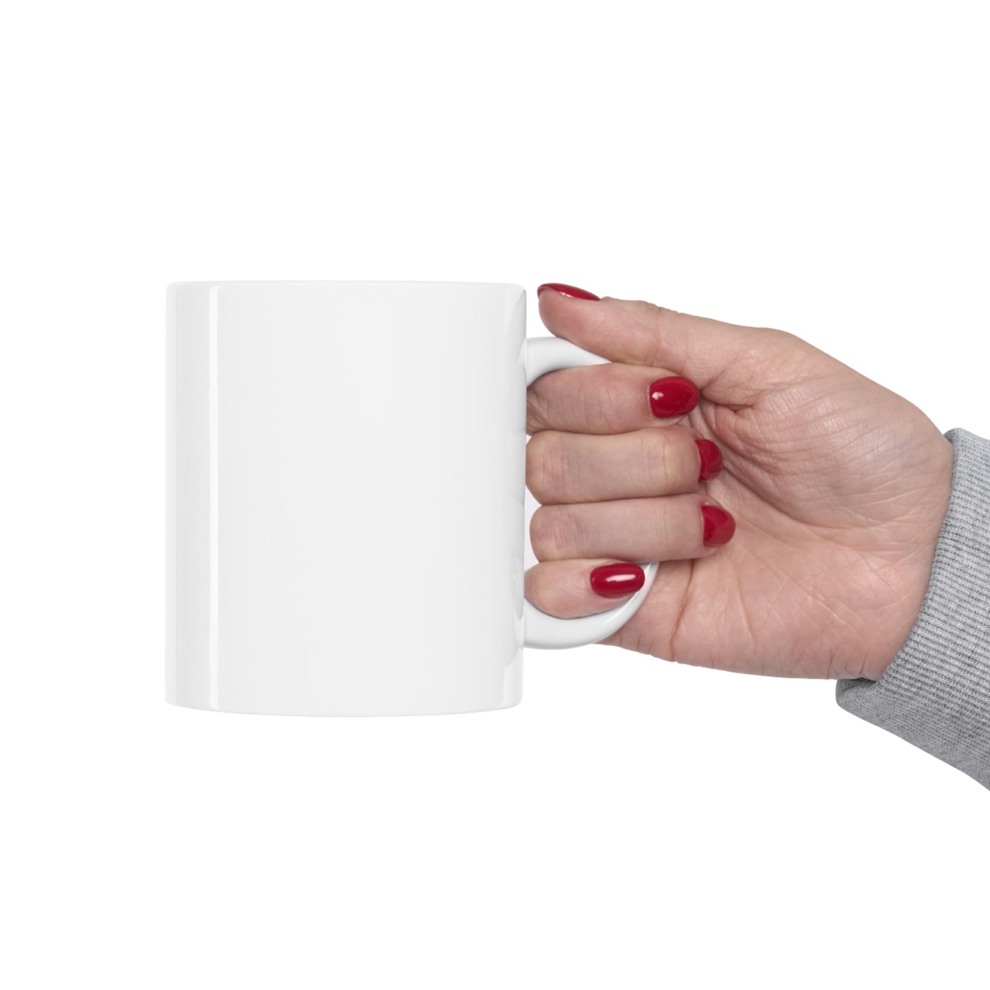Taza de cerámica personalizada de 11 oz