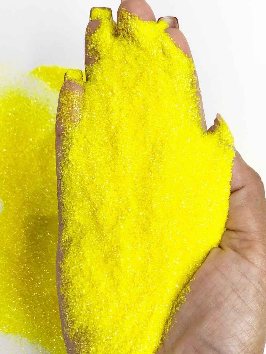 Iridescent Neon Glitter Dust / Yellow Submarine – Daily Charme
