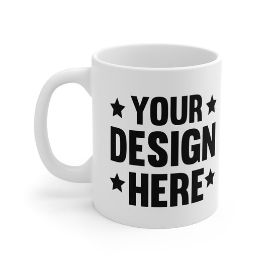 Taza de cerámica personalizada de 11 oz