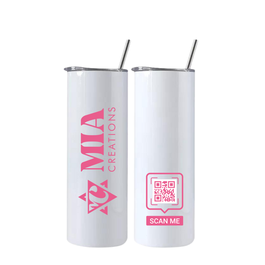 20oz Skinny Tumbler con tu Logo