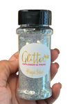 Magic Silver Mixed Chunky Glitter 2oz jar