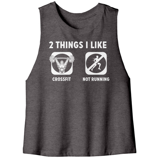 2 Things I Like Recerback Crop Top