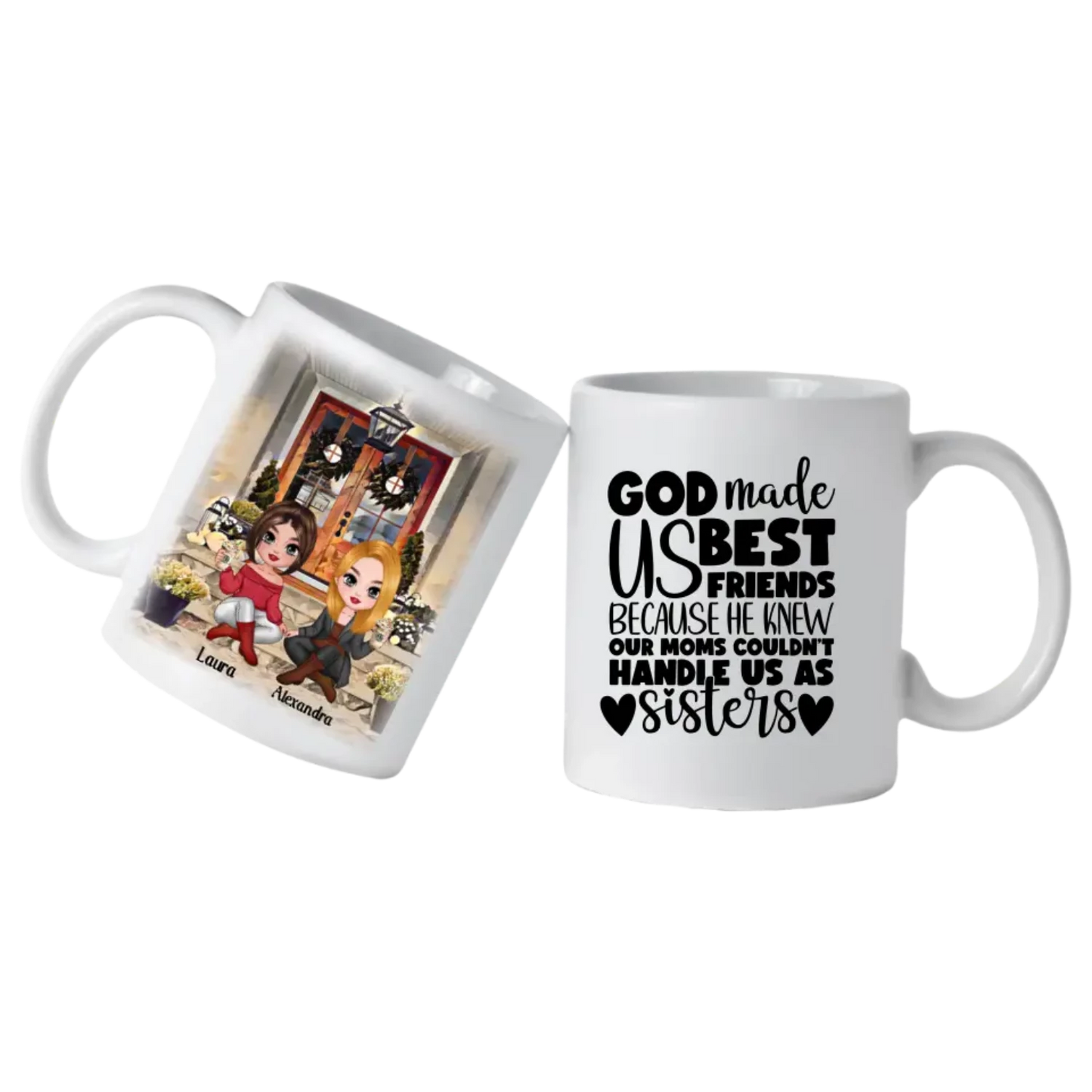 Autumn Best Friends Taza Personalizada