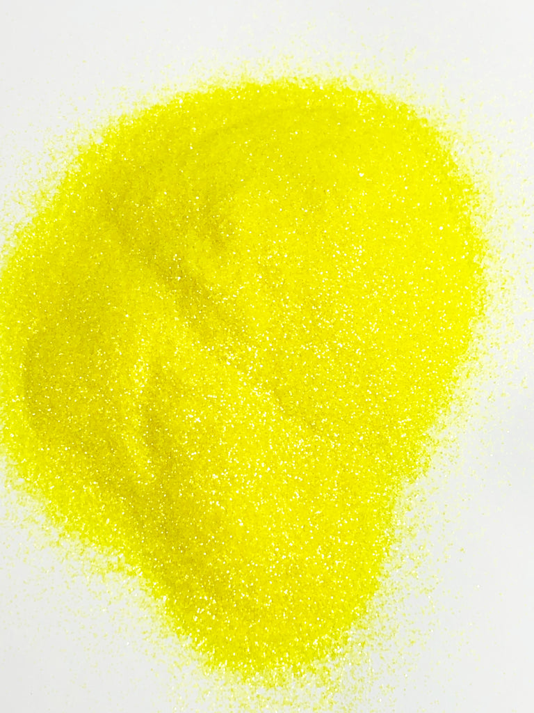 Biohazard - Iridescent Glitter - Neon Yellow
