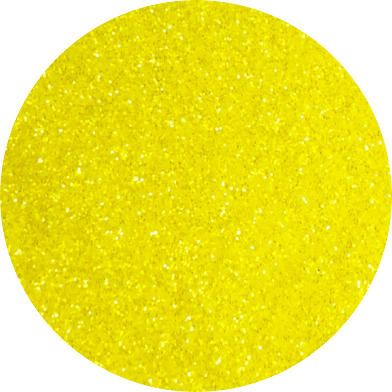 Sun Rays Neon Yellow Glitter