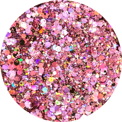 Party Confetti Pink Glitter