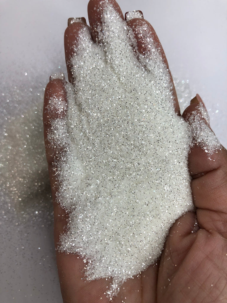 Pearl White Glitter – Glitter Explosion & More