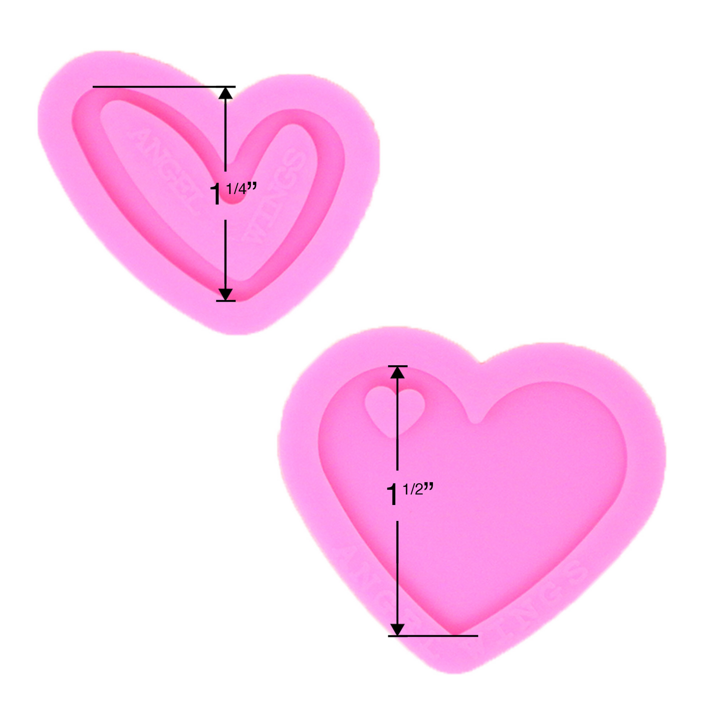 Heart Keychains – Set of 2