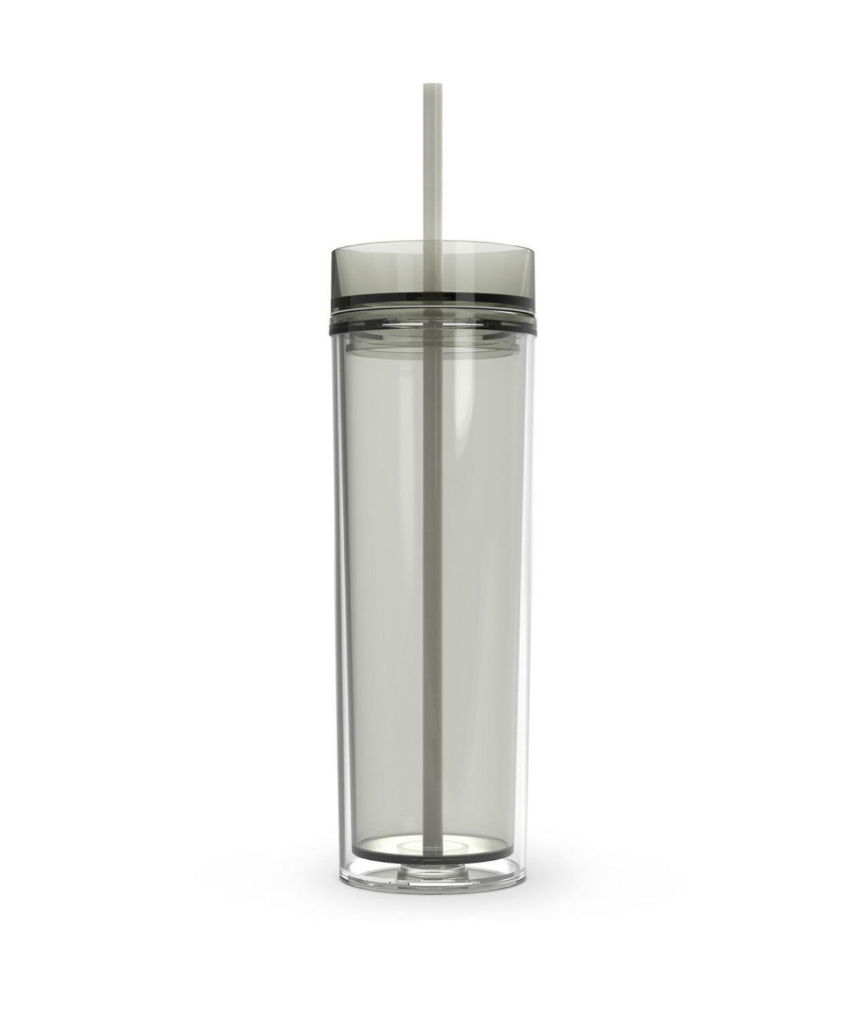 Skinny Tumbler is a 16oz double wall insulated acrylic tumbler.
