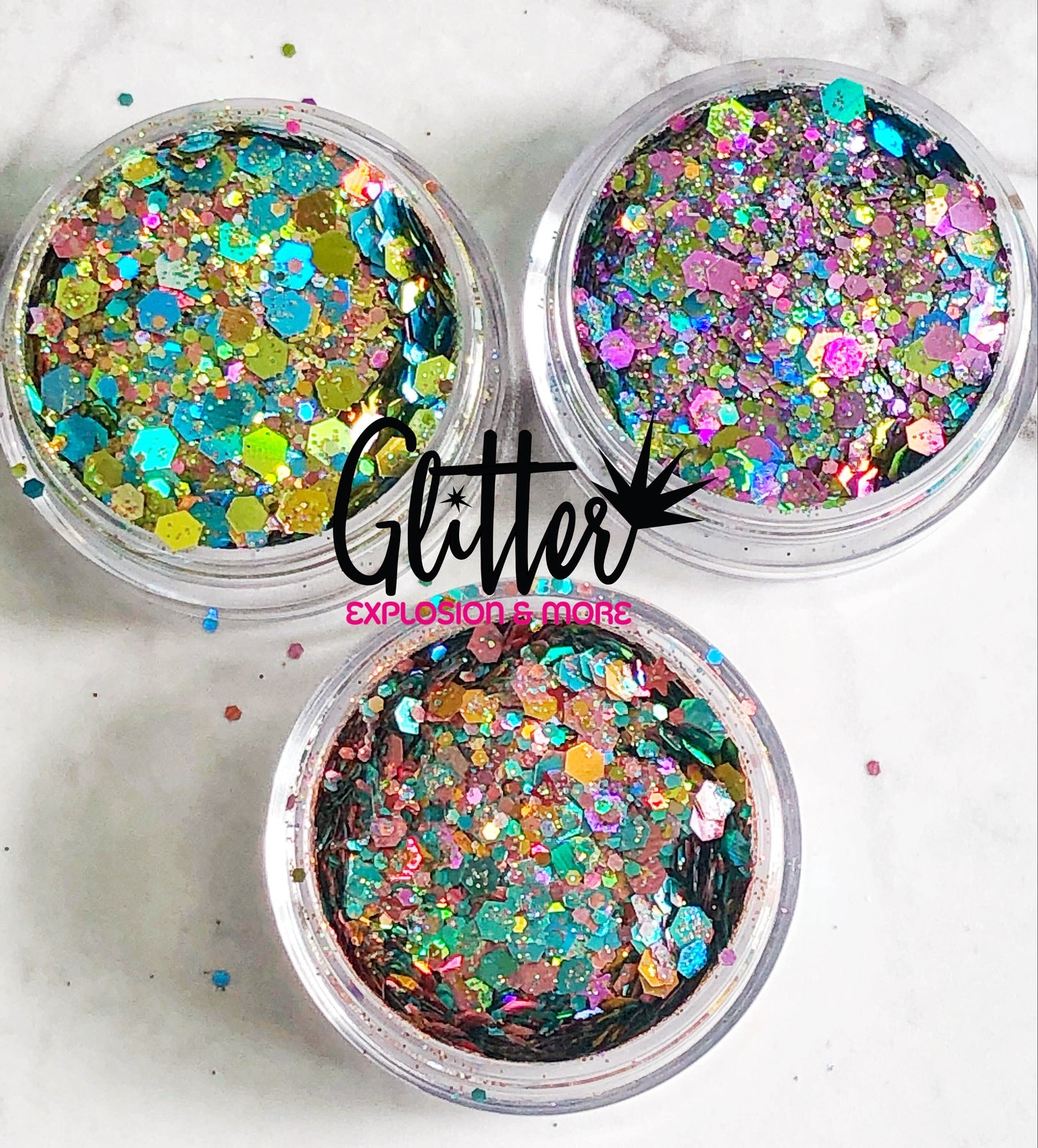 Easter Collection glitter for nails and/or makeup