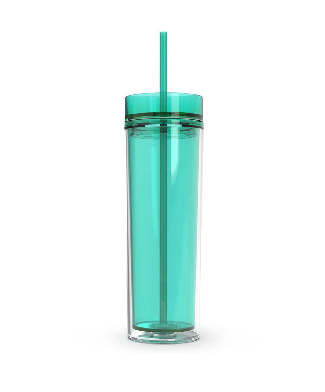 Skinny Tumbler is a 16oz double wall insulated acrylic tumbler.