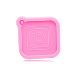 Resin Square Silicone Mold for Craft Keychain,  Epoxy Resin mold Jewellery Making